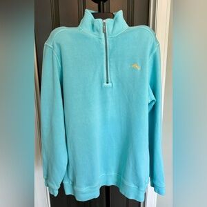 Tommy Bahama Relax Heavyweight 1/4 Zip Mens Size Large